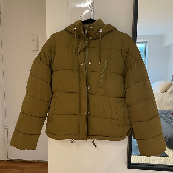 UO Mae Hooded Puffer Jacket - Picture 4 of 9
